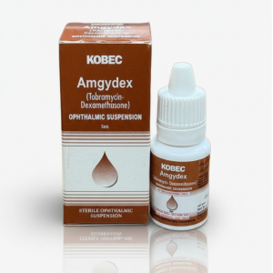 Amgydex (Tobramycin-Dexamethasone)Ophthalmic. Suspension5ml