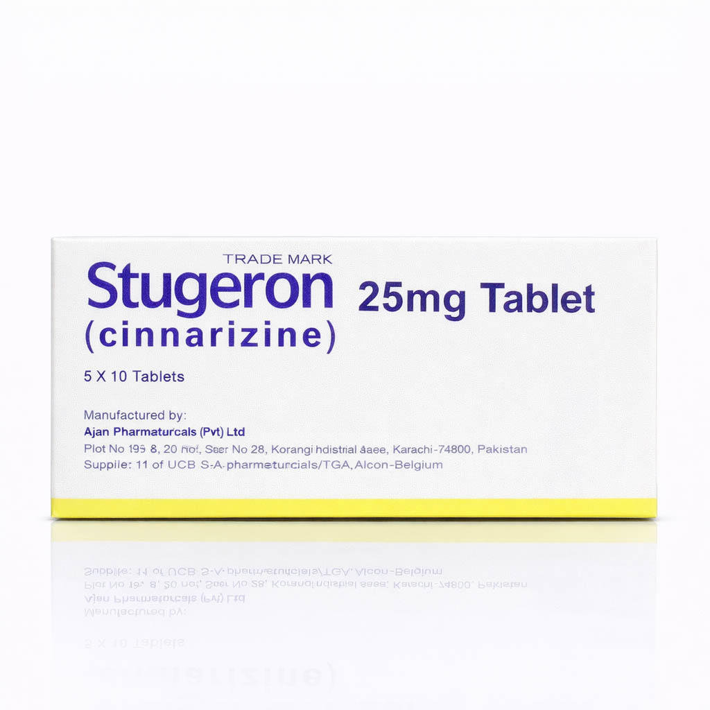 Stugeron 25mg Tablets