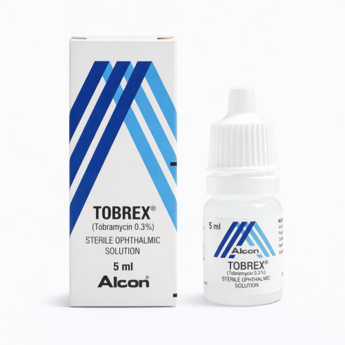 Tobrex 5 ml Solution-Alcom